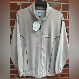 NWT Basix Polar Fleece Great Smoky Mountains Tennessee Full Zip L Gray Jacket